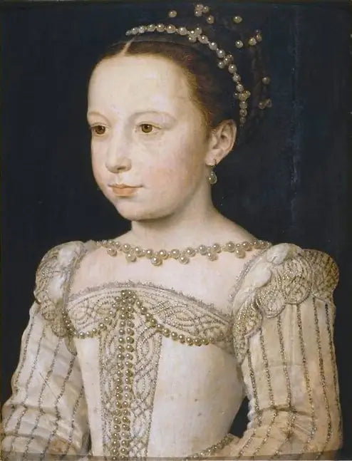 Marguerite de France (1553-1615), future reine de Navarre - François Clouet
