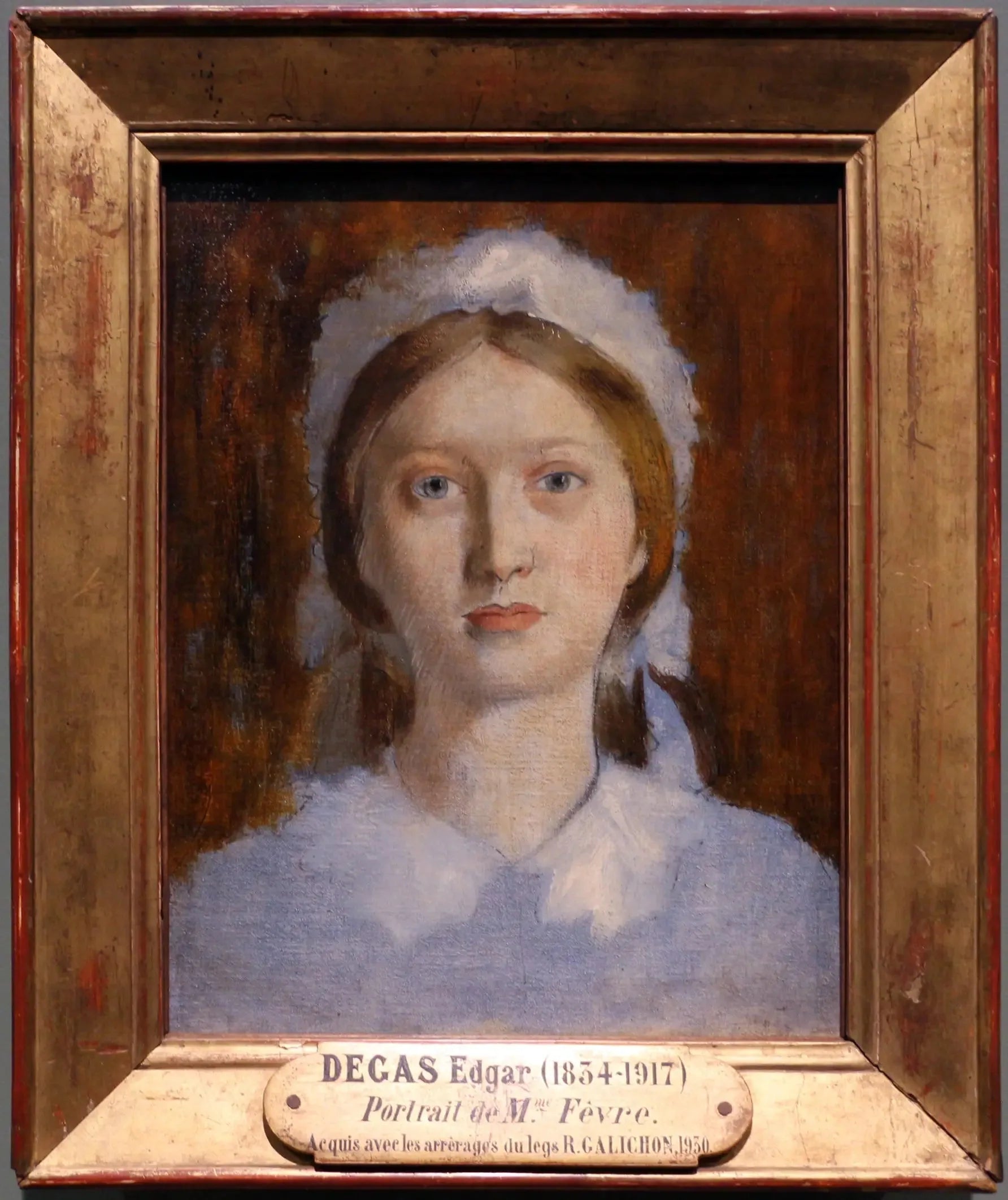Marguerite de Gas - Edgar Degas image 1 reproduction artisanale de tableau