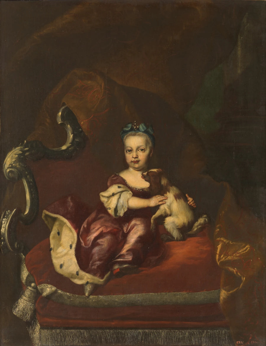 Maria Amalia de Habsbourg Archiduchesse d'Autriche - Johann Gottfried Auerbach