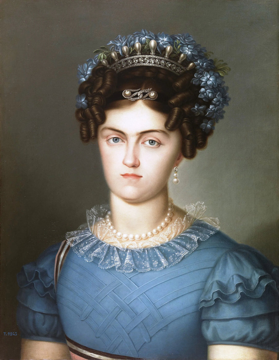 Maria Amalia de Saxe, reine d'Espagne - Luis de la Cruz