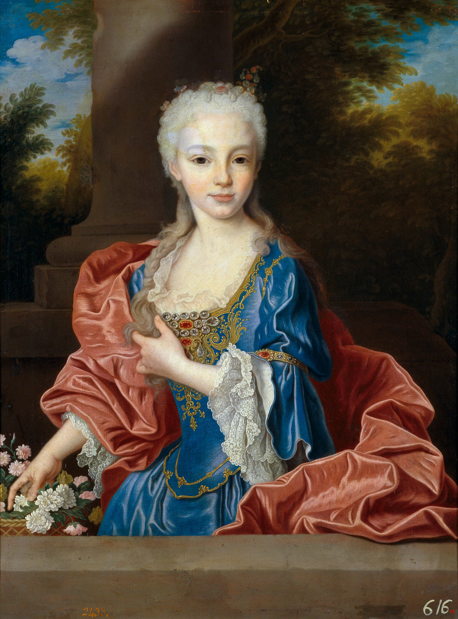 María Ana Victoria de Borbón - Jean Ranc