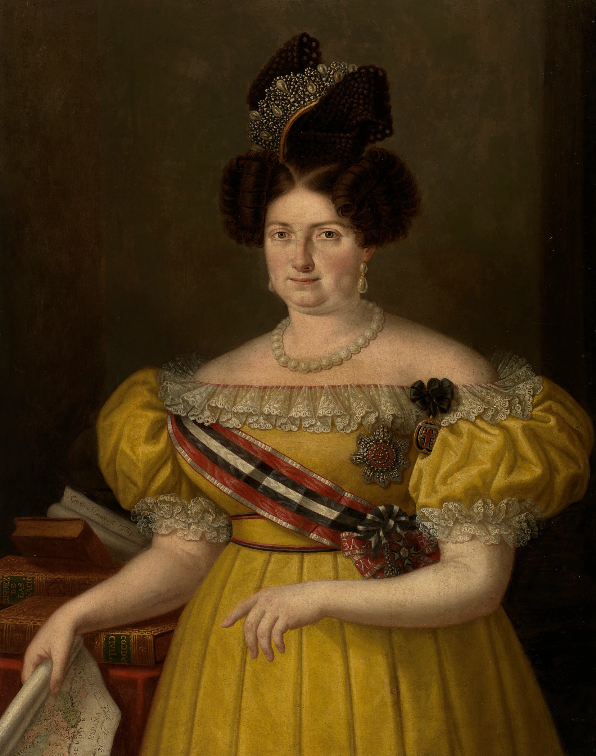 María Cristina de Bourbon - Carlos Blanco
