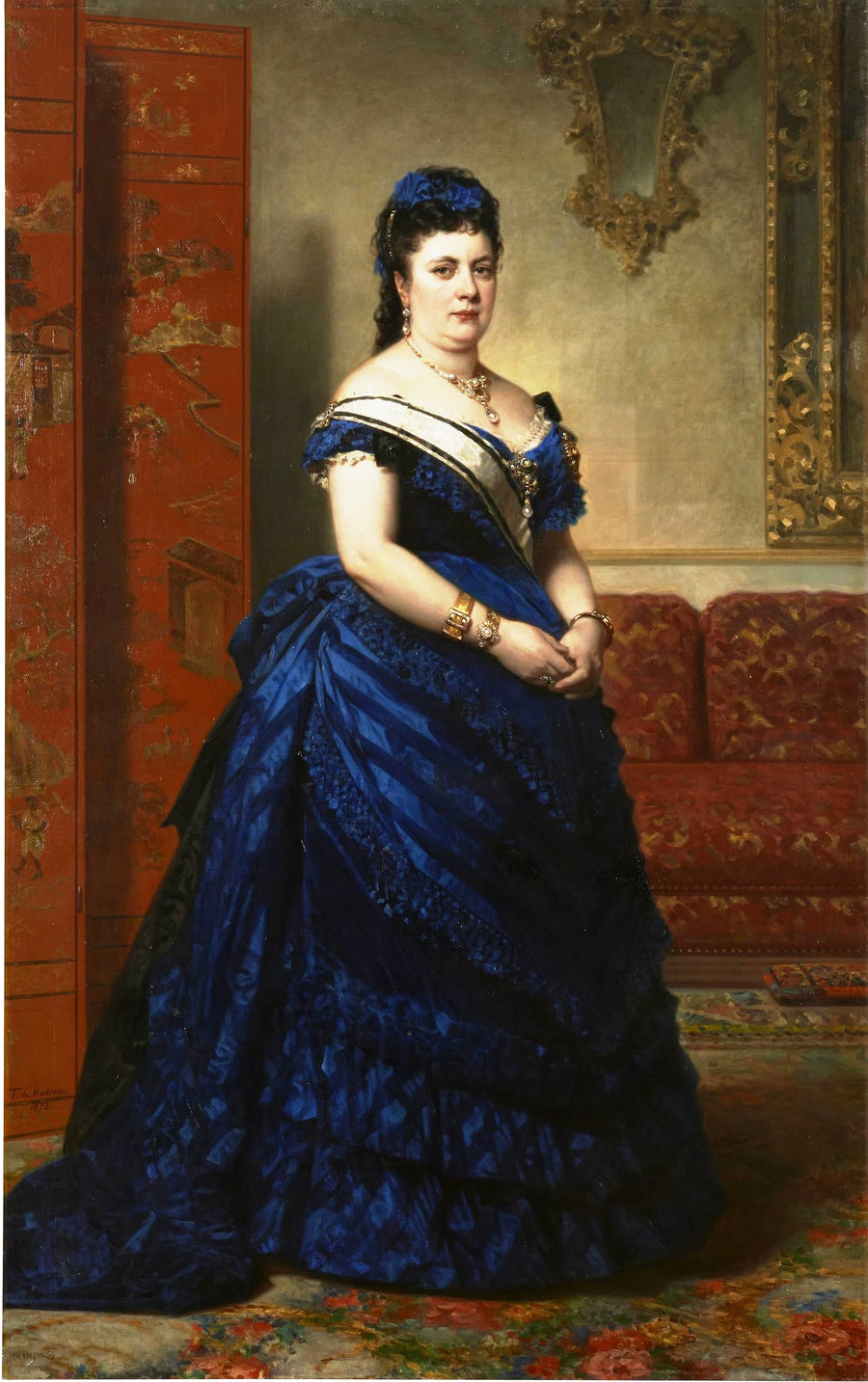 María del Carmen Hernández Espinosa de los Monteros, duchesse de Santoña - Federico de Madrazo