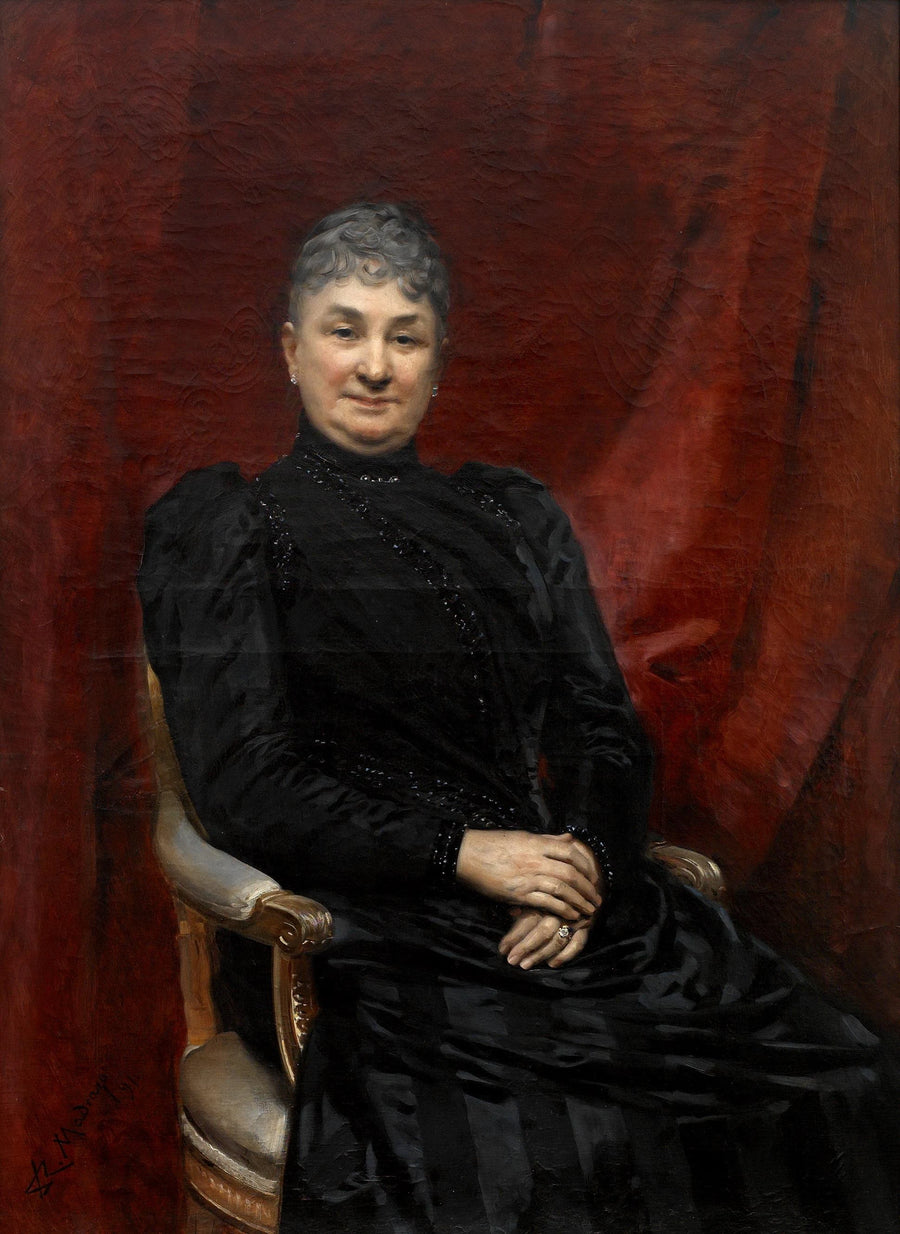 María del Carmen Terry plus tard Ier marquise de Perinat - Raimundo de Madrazo y Garreta