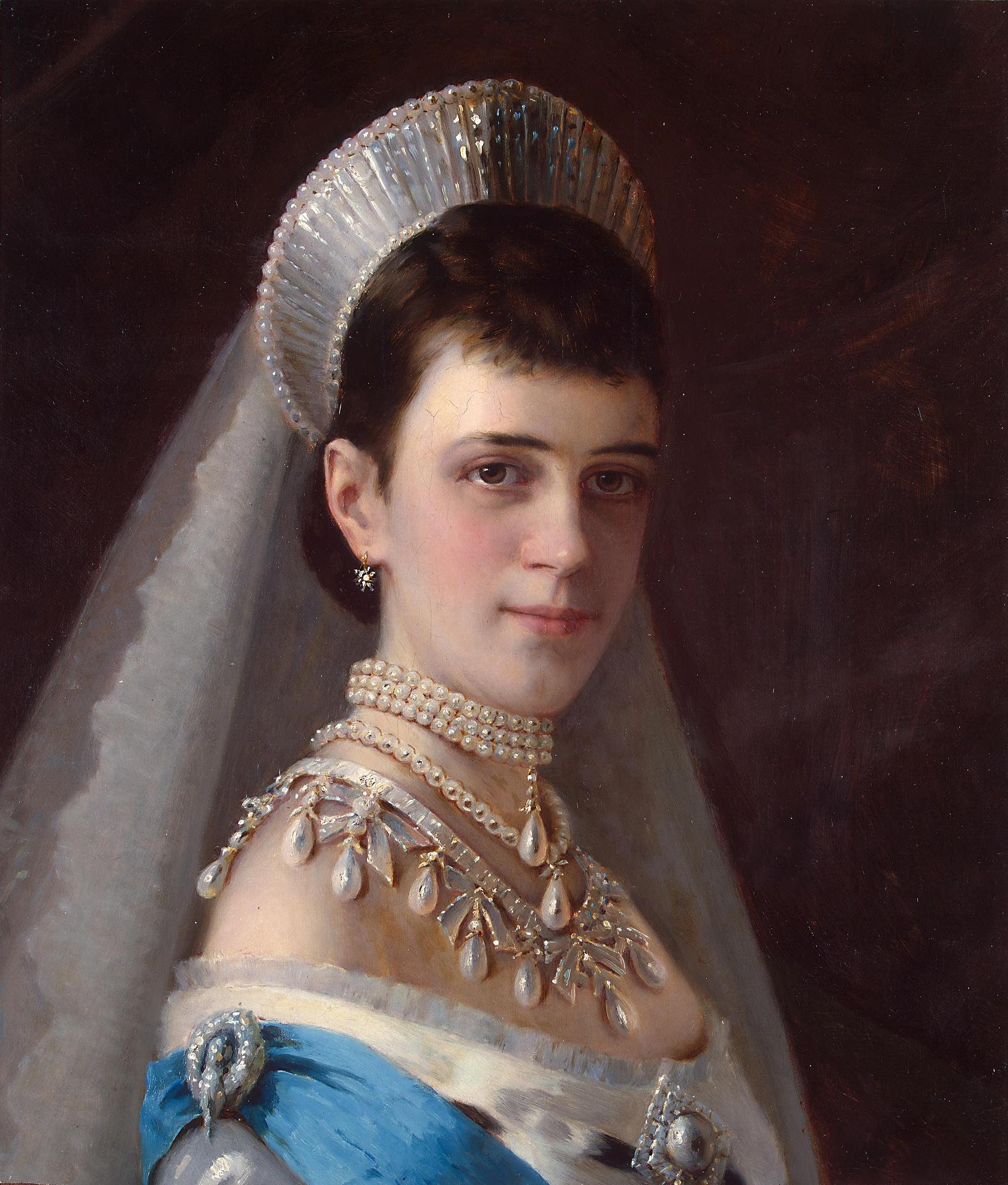 Maria Feodorovna, impératrice de Russie - Ivan Kramskoï