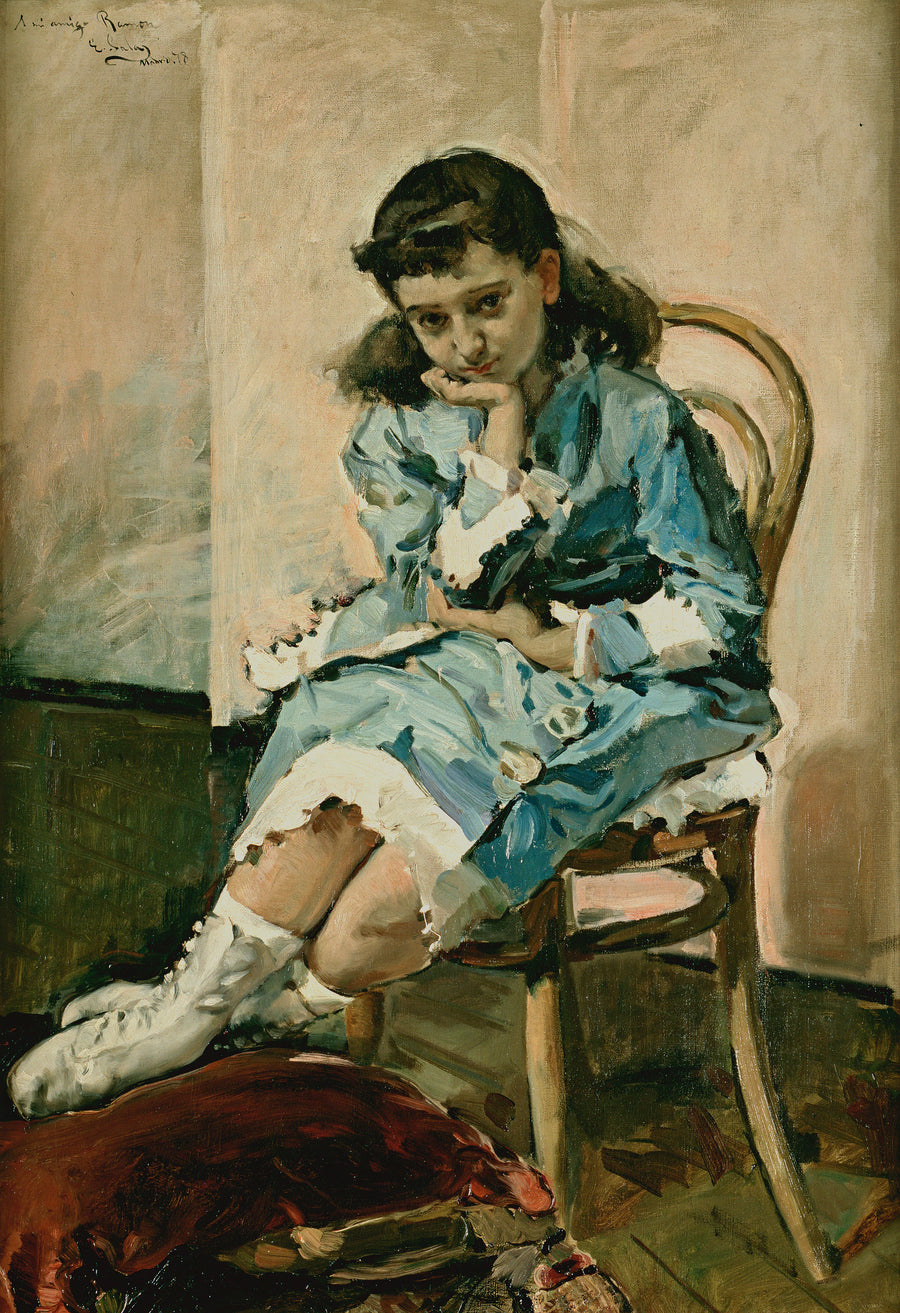 María Guerrero en fille - Emilio Sala Francés
