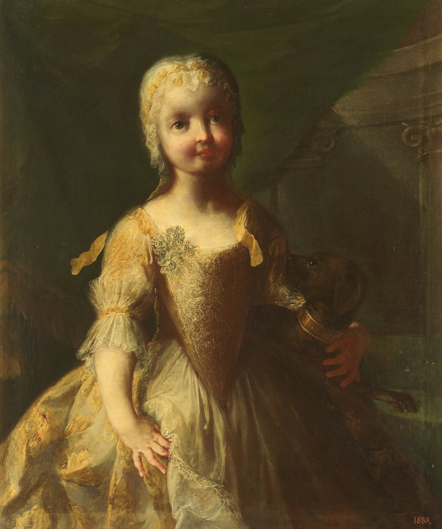 María Isabel de Bourbon et de Saxe, infante de Naples et d'Espagne - Clemente Ruta