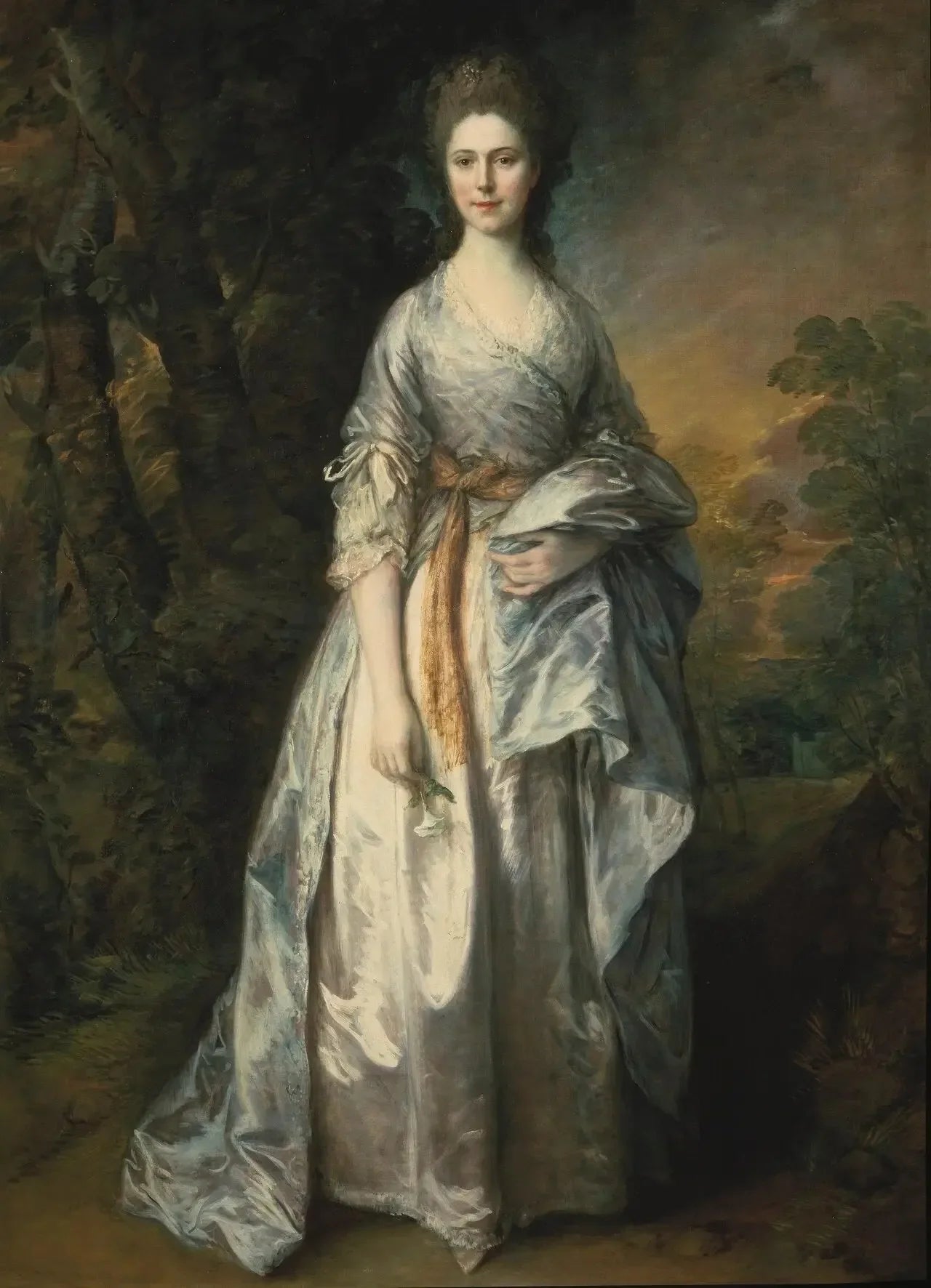 Maria, Lady Eardley - Thomas Gainsborough image 1 reproduction de peinture à l’huile