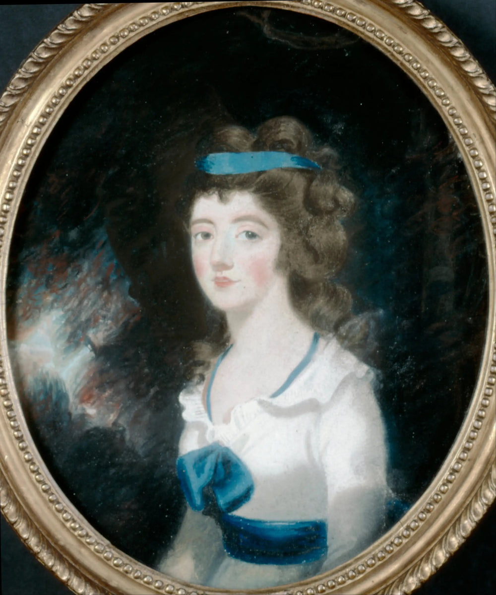 Maria Linley - Thomas Lawrence image 1 reproduction d’œuvre d’art à l’huile