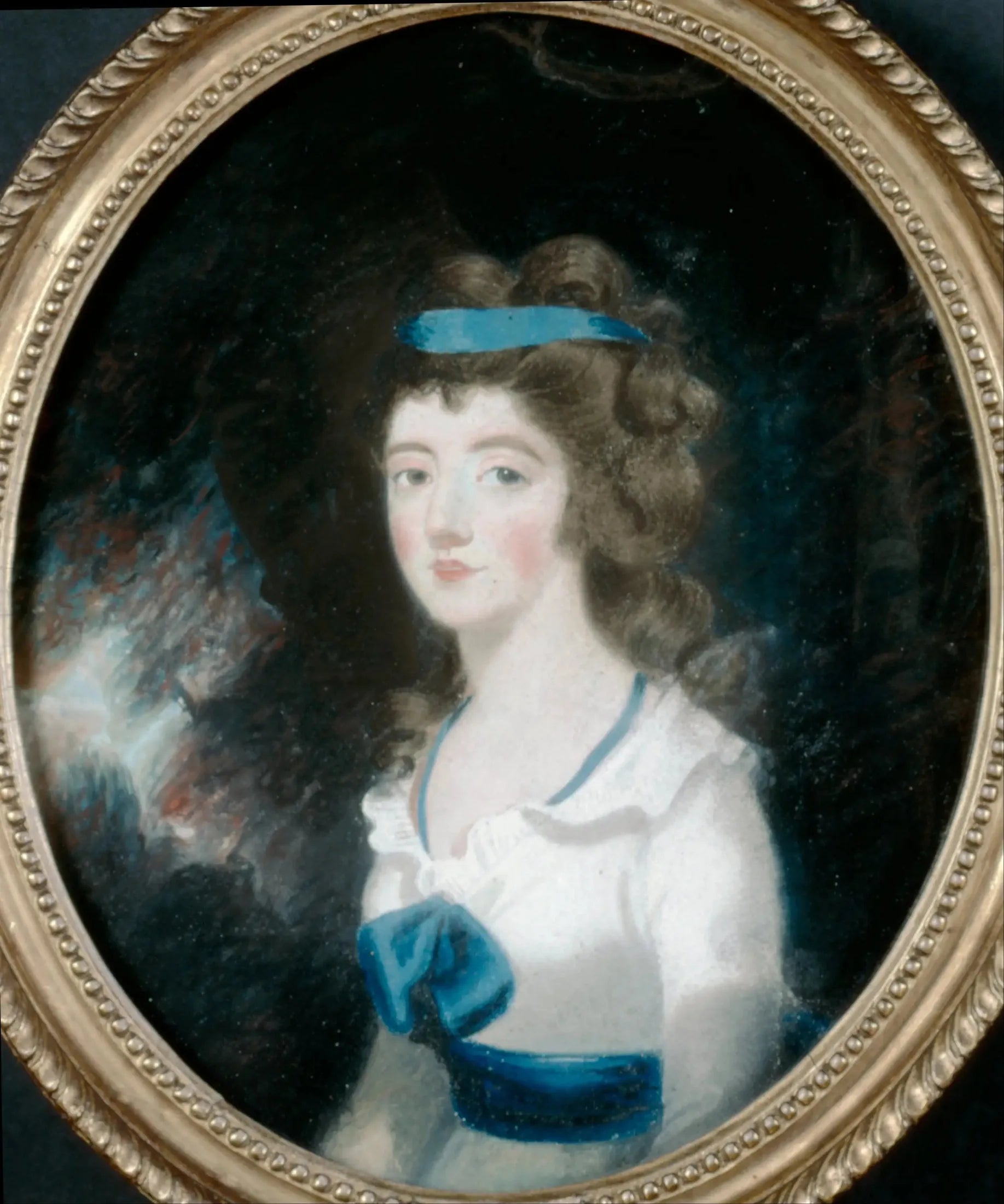 Maria Linley - Thomas Lawrence image 1 reproduction d’œuvre d’art à l’huile