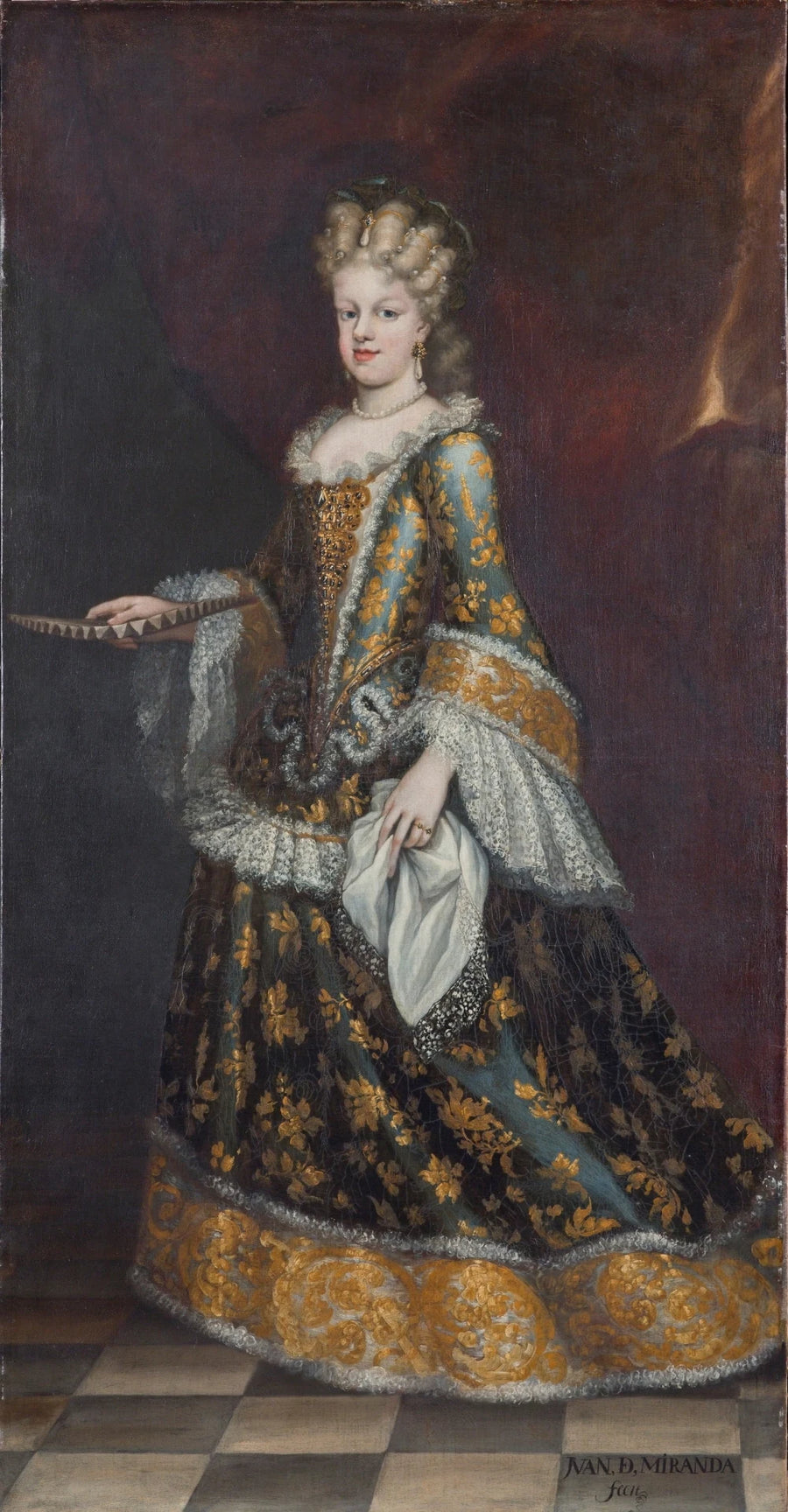 María Luisa Gabriela de Savoie, première épouse de Philippe V - Juan García de Miranda