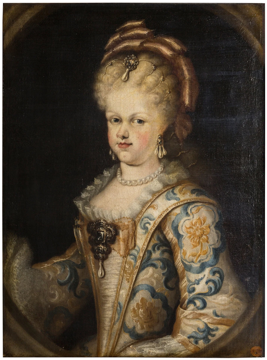 María Luisa Gabriela de Savoie, reine d'Espagne - Miguel Jacinto Meléndez