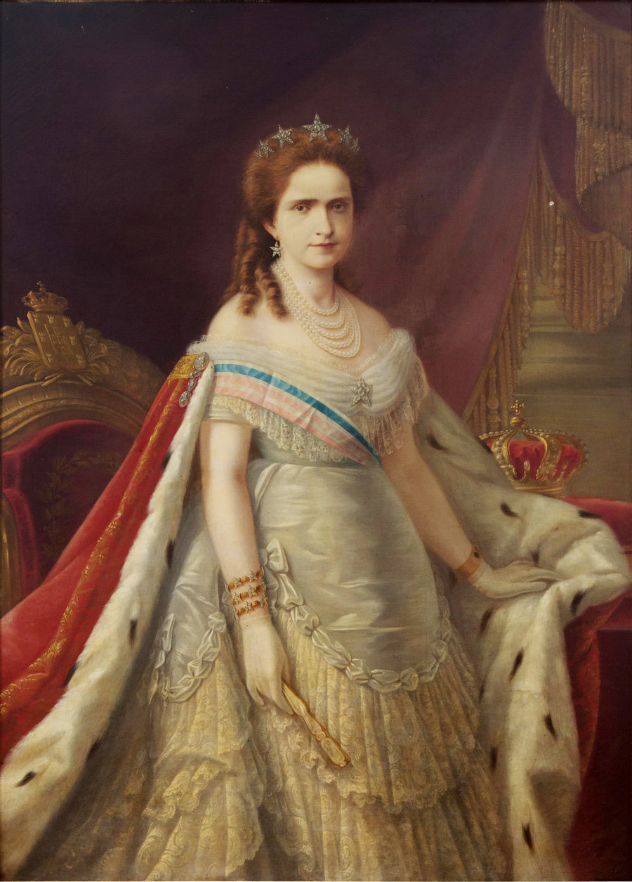 Maria Pia de Savoie, reine du Portugal - F. Machado