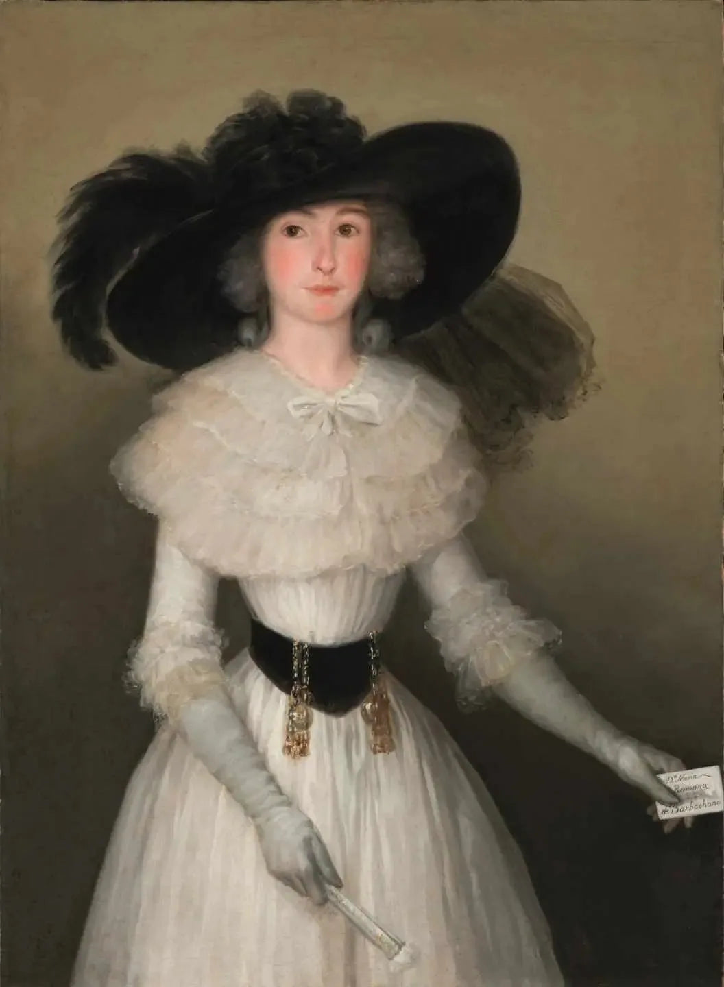 María Ramona de Barbachano - Francisco de Goya image 1 reproduction de peinture à l’huile
