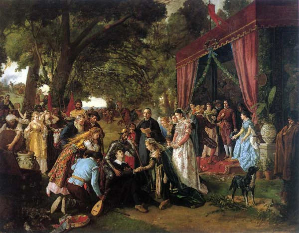 Mariage de Basilio et Quiteria (Don Quichotte chapitre XXI) - Manuel García y García