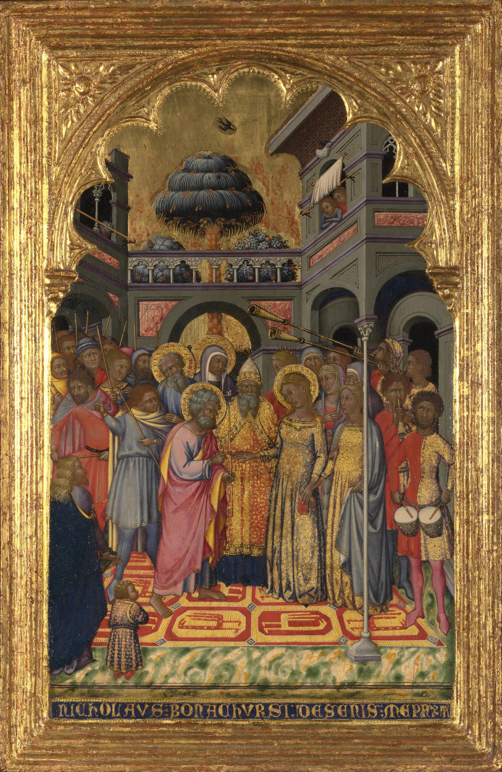 Le Mariage de la Vierge - Niccolò di Buonaccorso