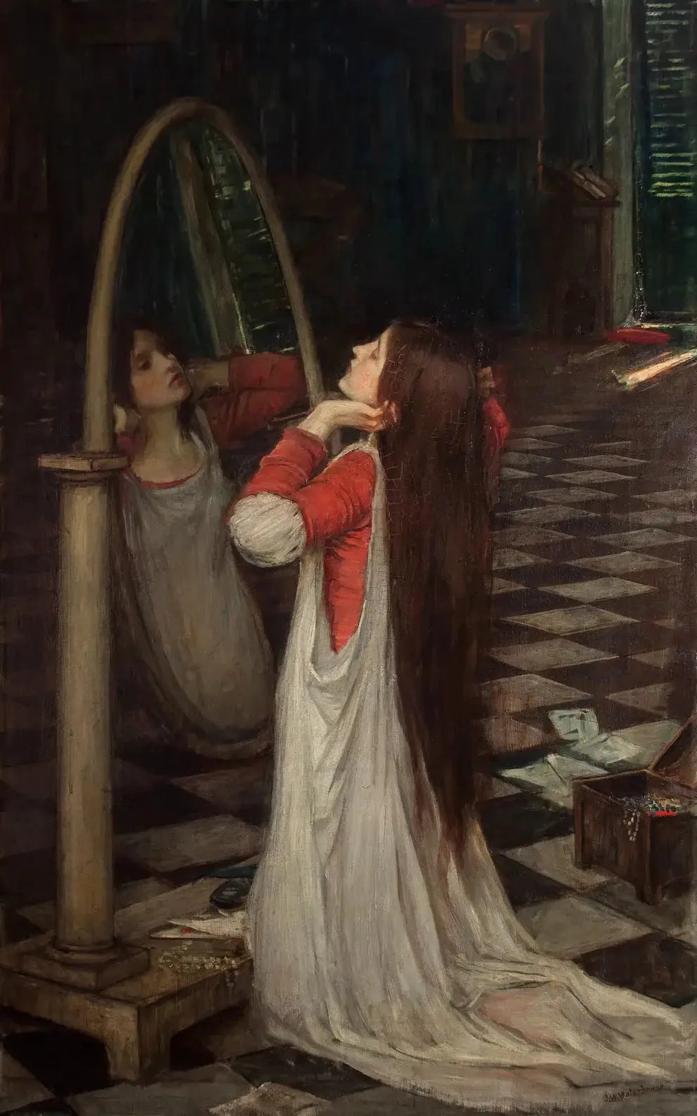 Mariana dans le Sud 2 - John William Waterhouse image 1 reproduction réalisée par Alpha Reproduction