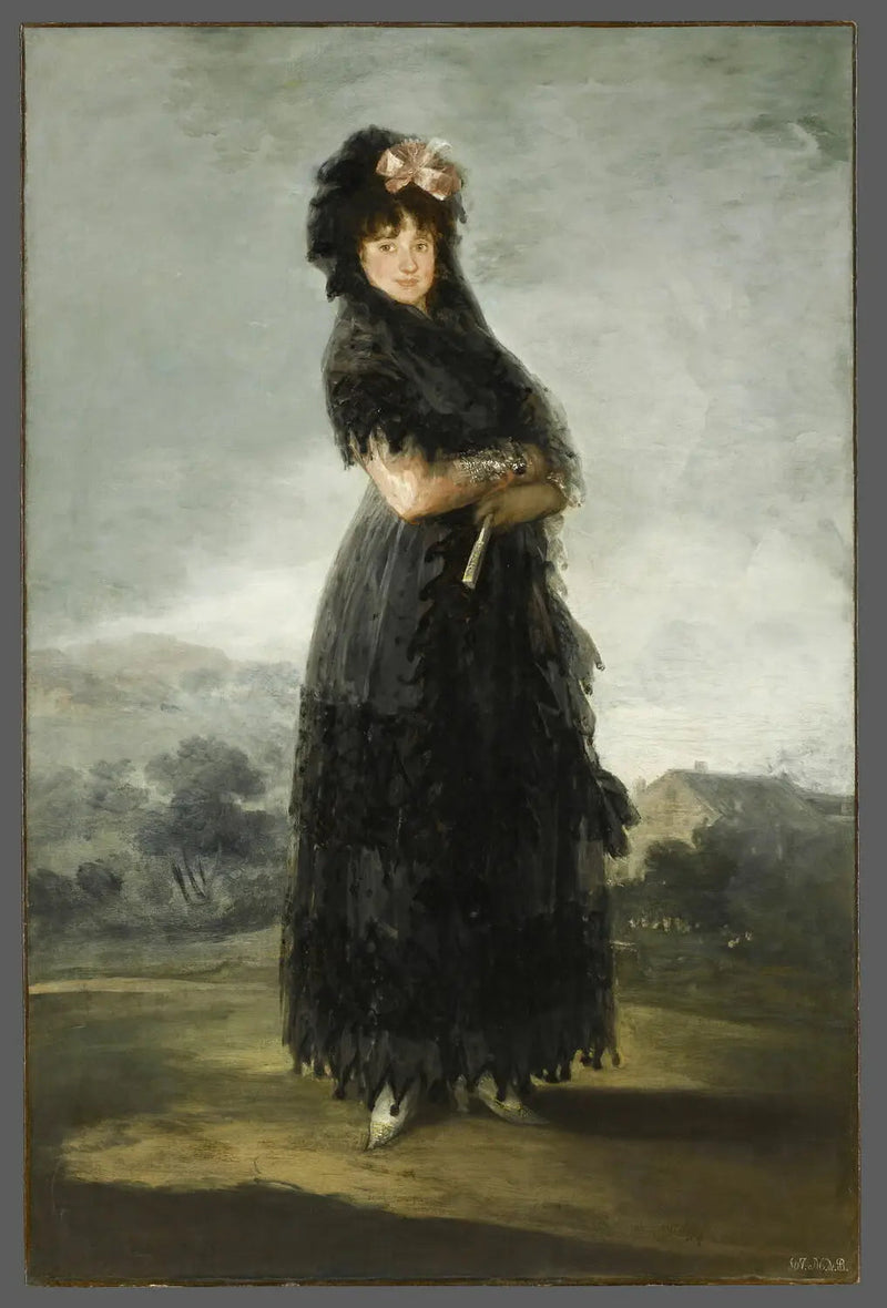 Mariana Waldstein, marquise de Santa Cruz - Francisco de Goya