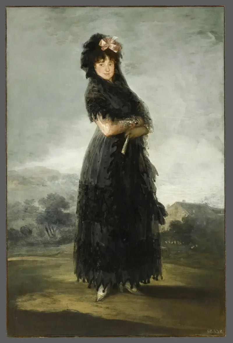 Mariana Waldstein, marquise de Santa Cruz - Francisco de Goya