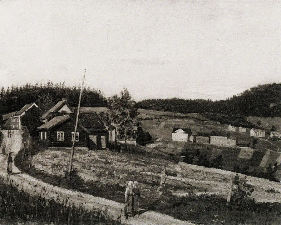 Maridalsveien à Nydalen - Edvard Munch