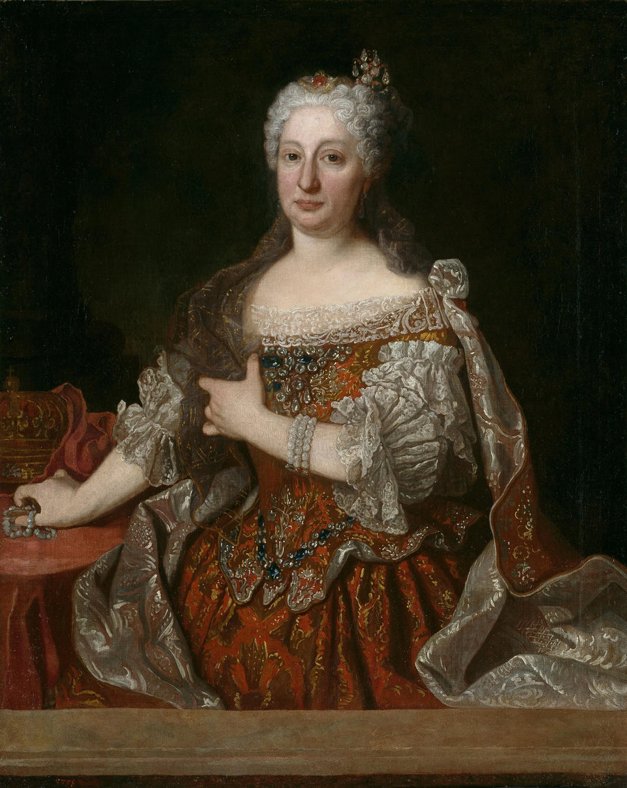 Marie-Anne d'Autriche, reine du Portugal - Jean Ranc