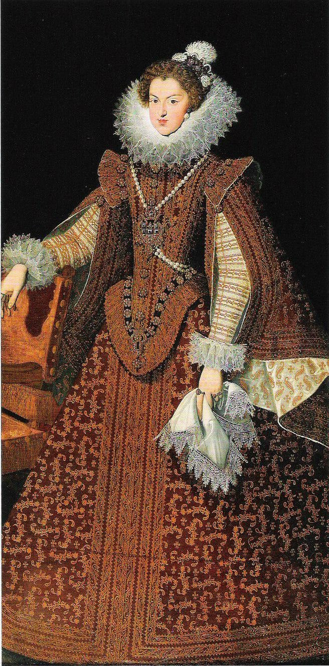 Marie Anne d'Autriche - Juan van der Hamen image 1 tableau peint à l’huile sur toile