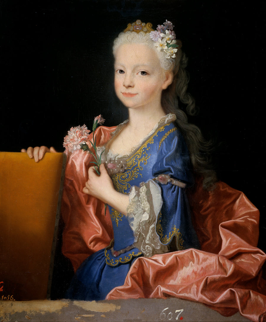 Marie Anne Victoire d'Espagne, enfant - Jean Ranc