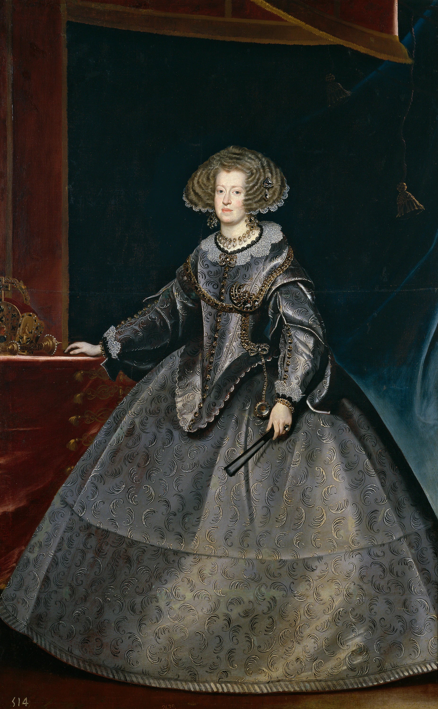 Marie d'Autriche, reine de Hongrie - Frans Luycx