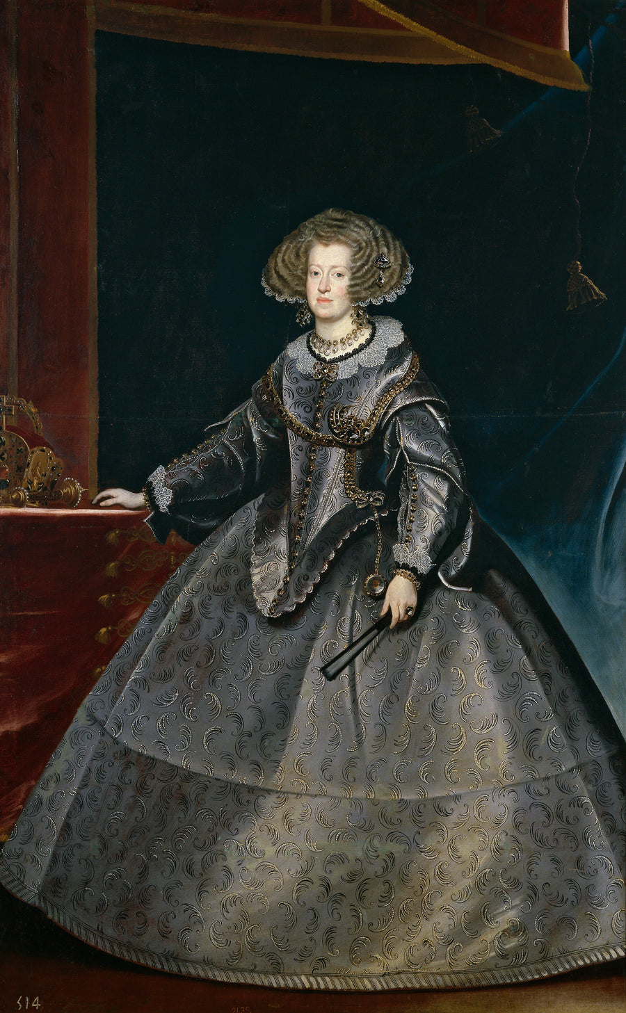 Marie d'Autriche, reine de Hongrie - Frans Luycx