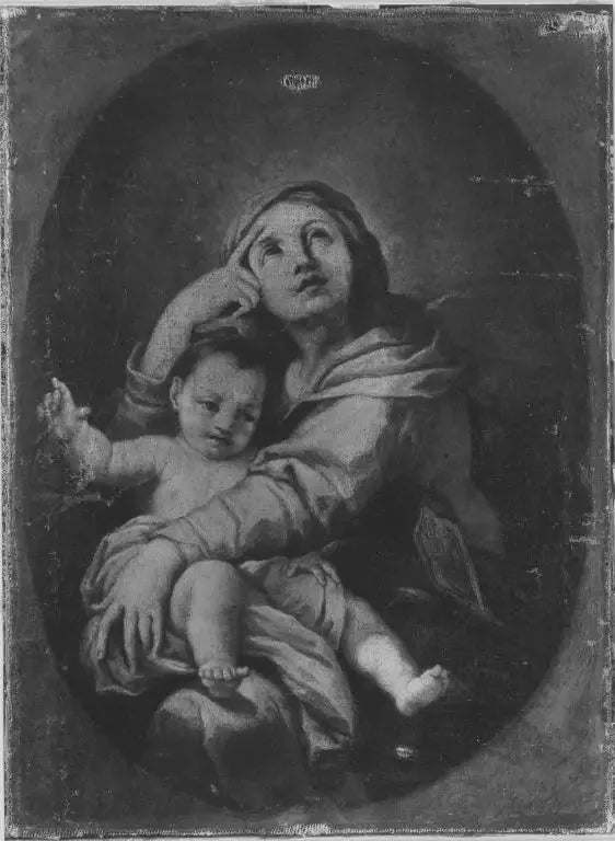 Marie avec l'enfant - Giovanni Battista Tiepolo image 1 copie de tableau peinte à la main