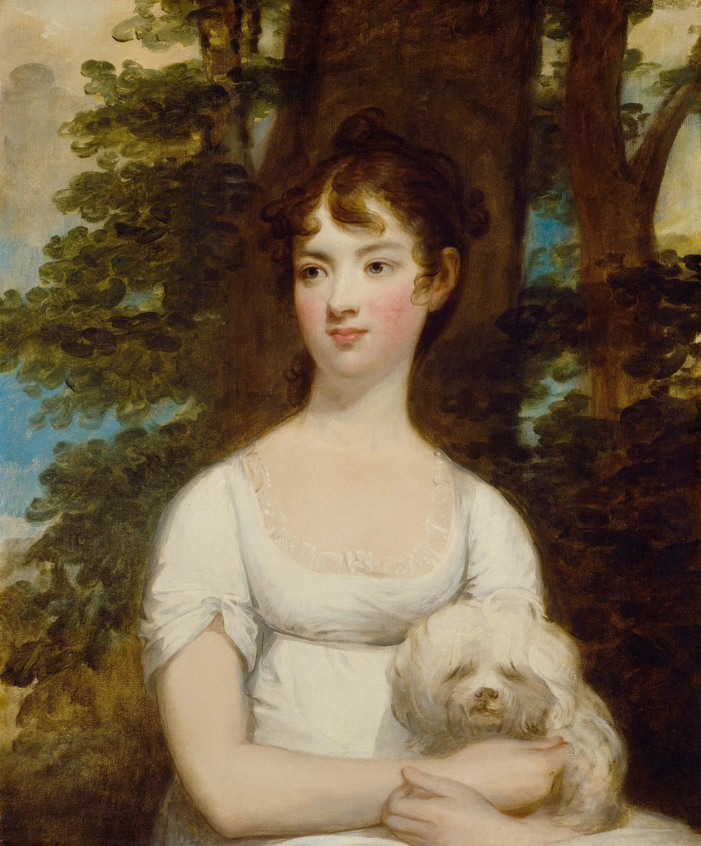 Marie Barry - Gilbert Stuart image 1 copie de tableau peinte à la main