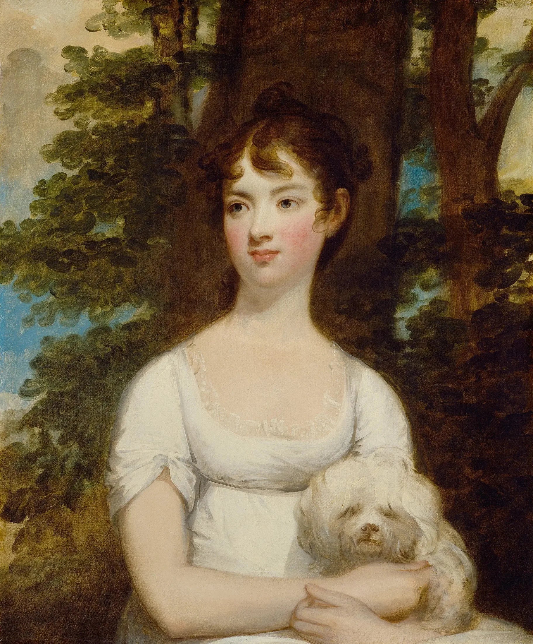 Marie Barry - Gilbert Stuart image 1 copie de tableau peinte à la main