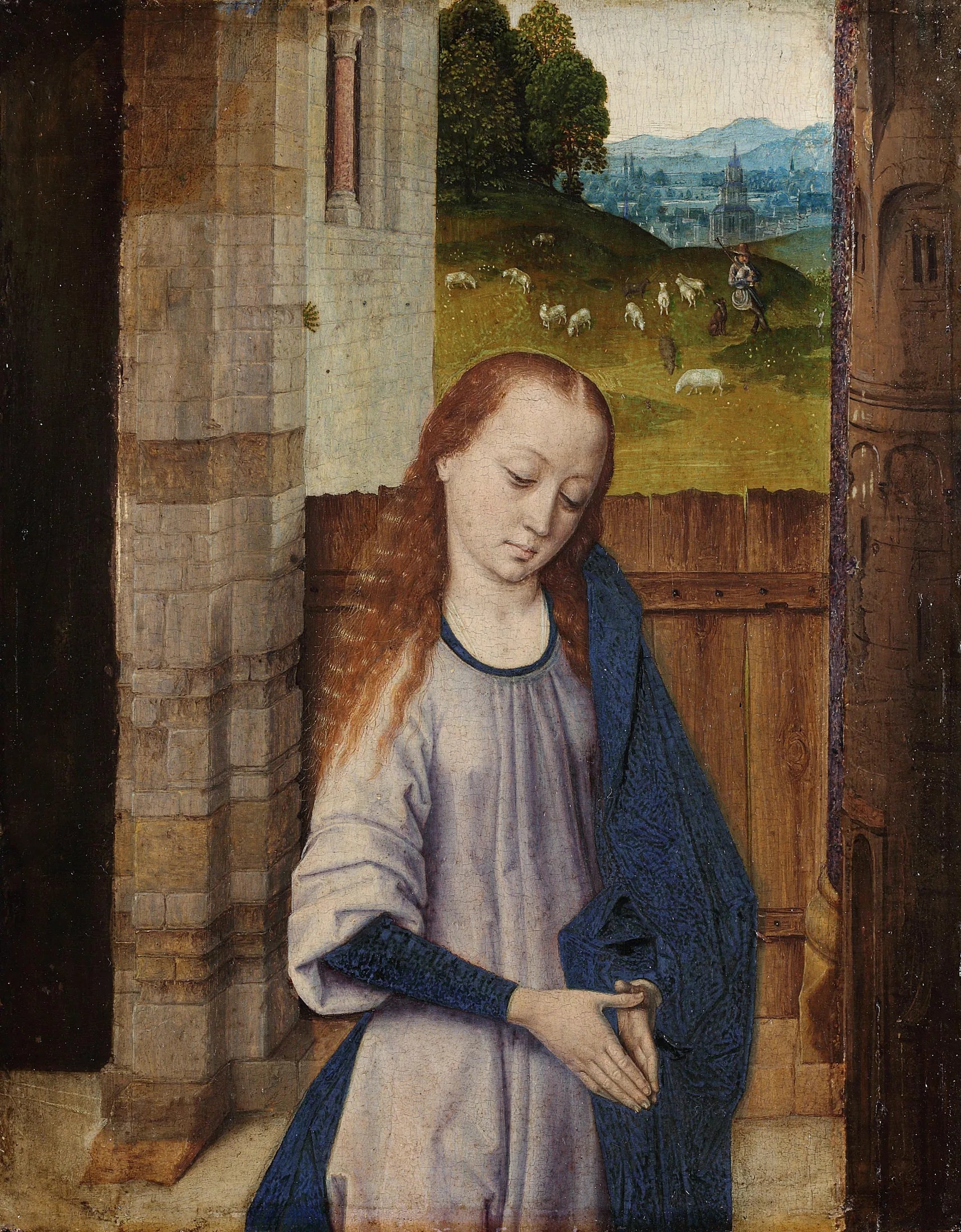 Marie en prière - Dirk Bouts image 1 tableau peint à l’huile sur toile