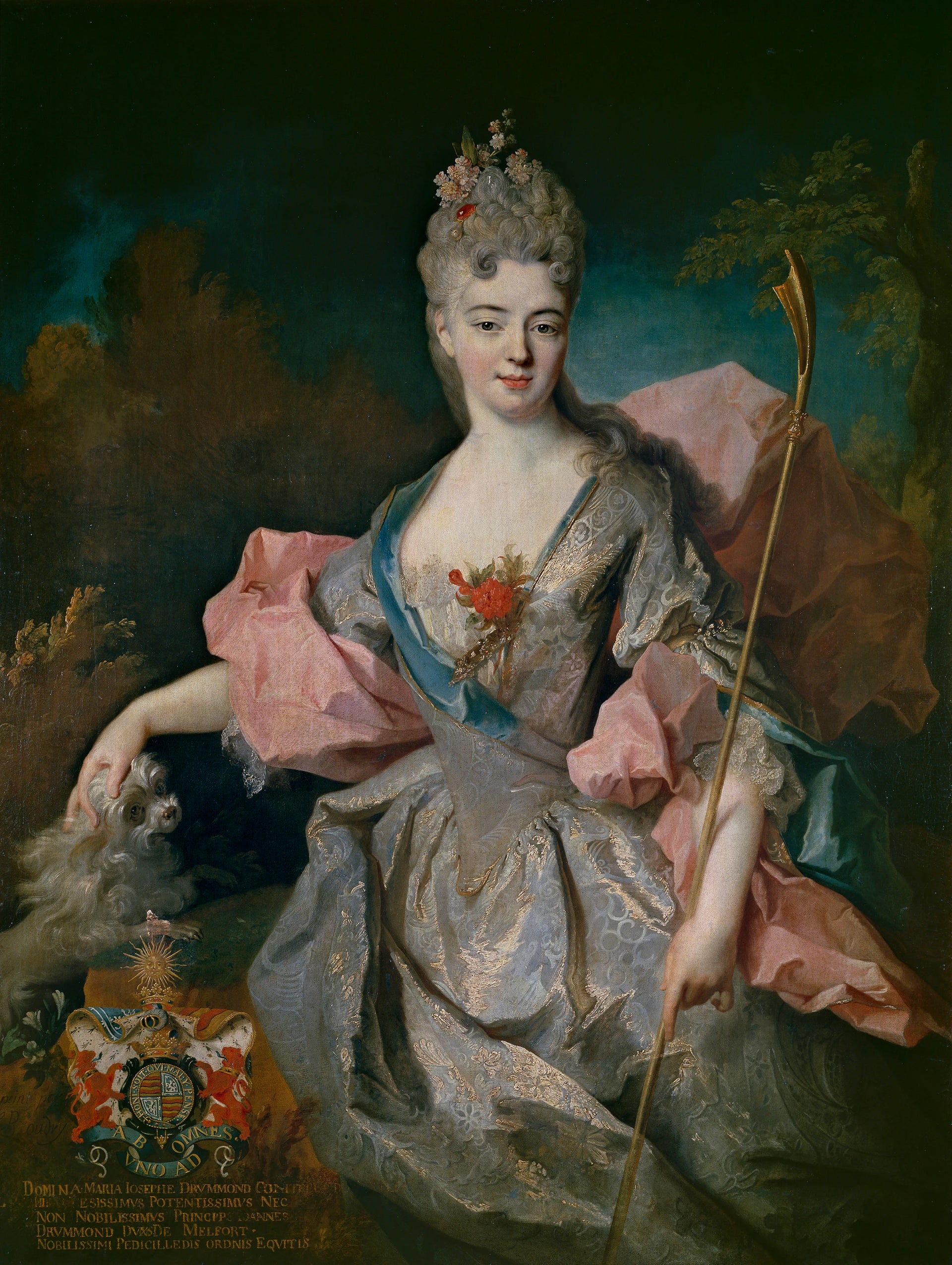 Marie Joséphine Drummond, comtesse de Castelblanco - Jean-Baptiste Oudry