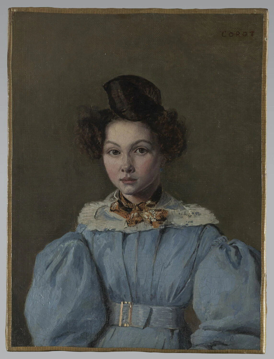 Marie-Louise Laure Sennegon (1815-1836), plus tard Mme Philibert Baudot, nièce de l'artiste. - Jean-Baptiste Camille Corot