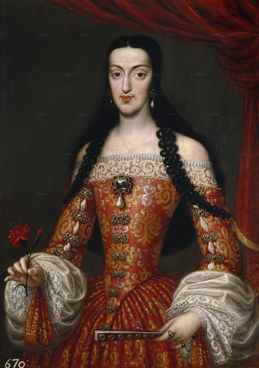Marie Louise d'Orleans, reine d'Espagna - José García Hidalgo
