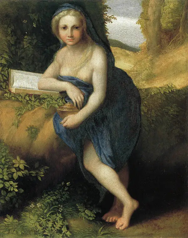 Marie-Madeleine - Antonio da Correggio image 1 reproduction de peinture à l’huile