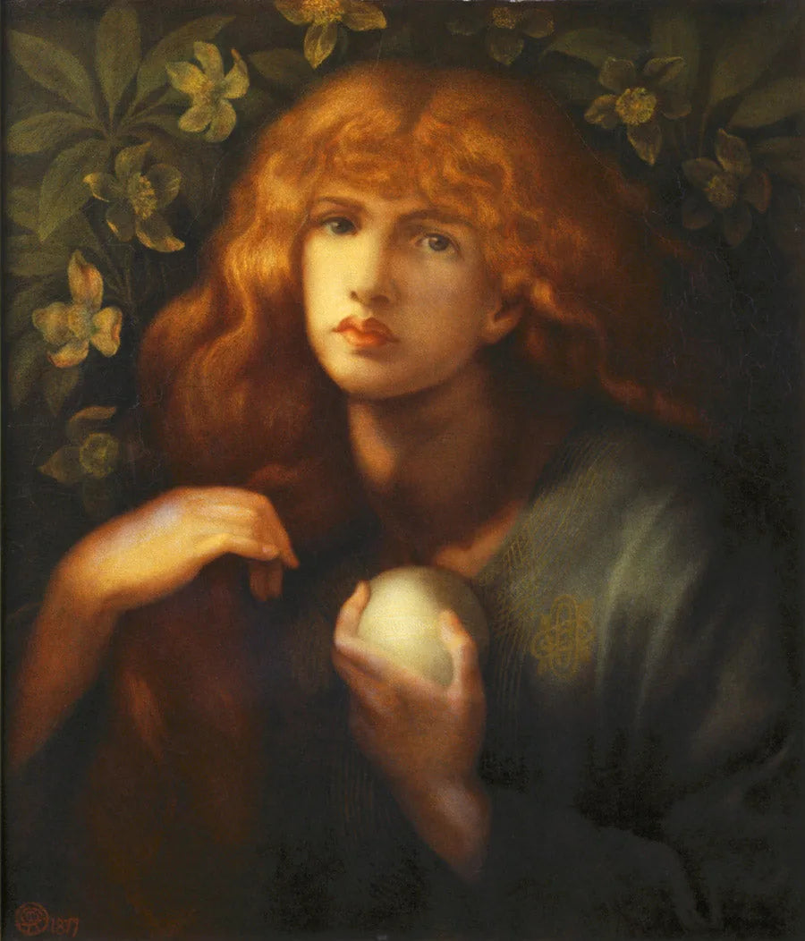 Marie-Madeleine - Dante Gabriel Rossetti image 1 reproduction de peinture à l’huile