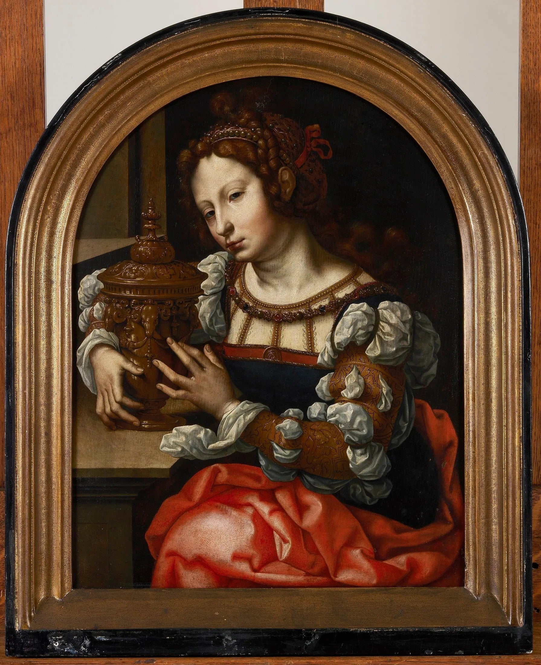 Marie-Madeleine - Jan Gossaert image 1 reproduction réalisée par Alpha Reproduction