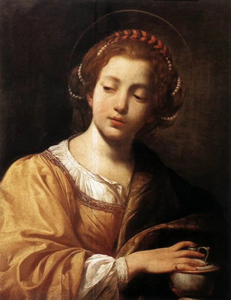 Marie Madeleine - Simon Vouet image 1 tableau peint à l’huile sur toile