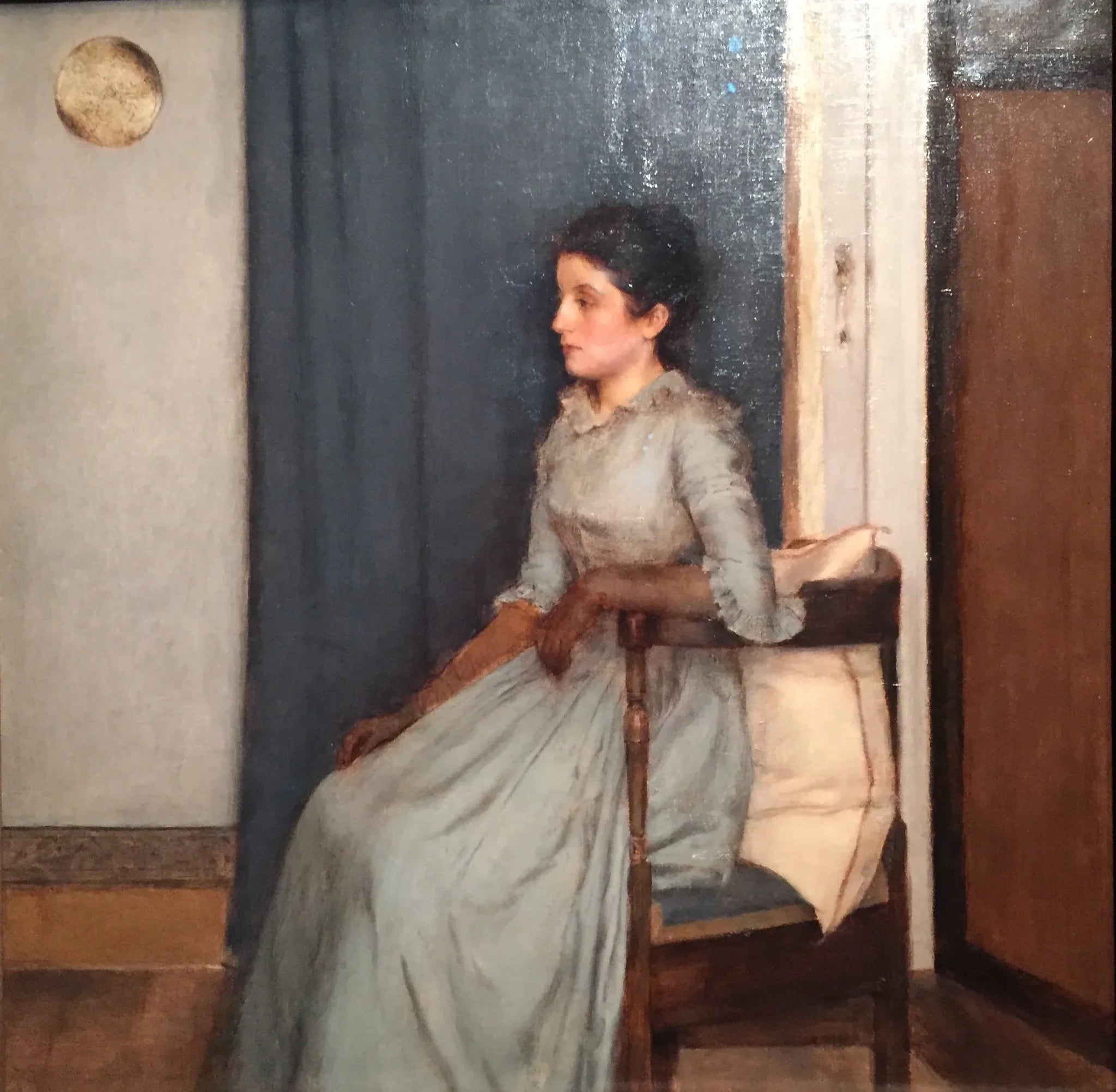 Marie Monnom - Fernand Khnopff image 1 reproduction artisanale de tableau