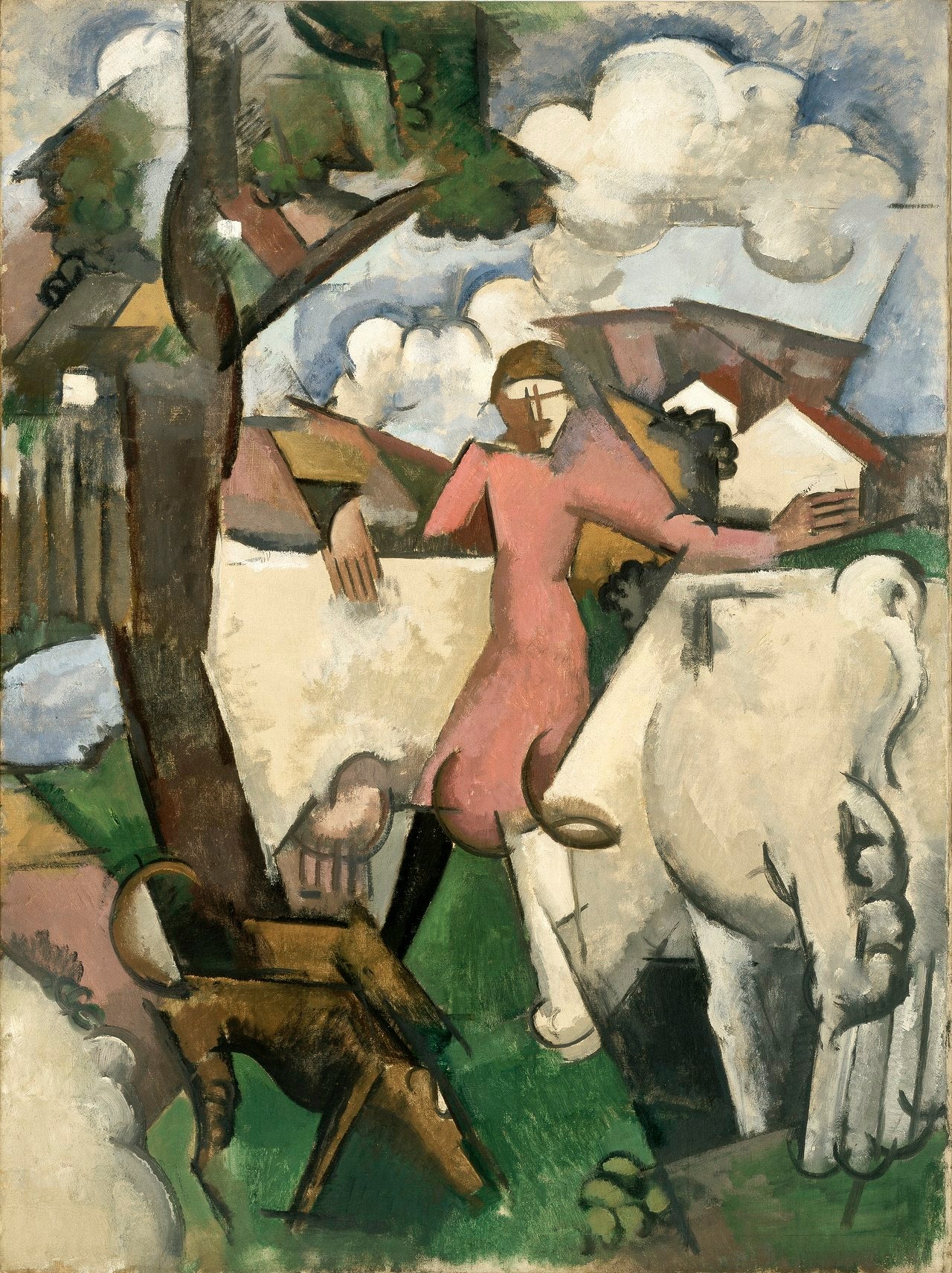 Marie Resort - Roger de La Fresnaye image 1 reproduction artisanale de tableau