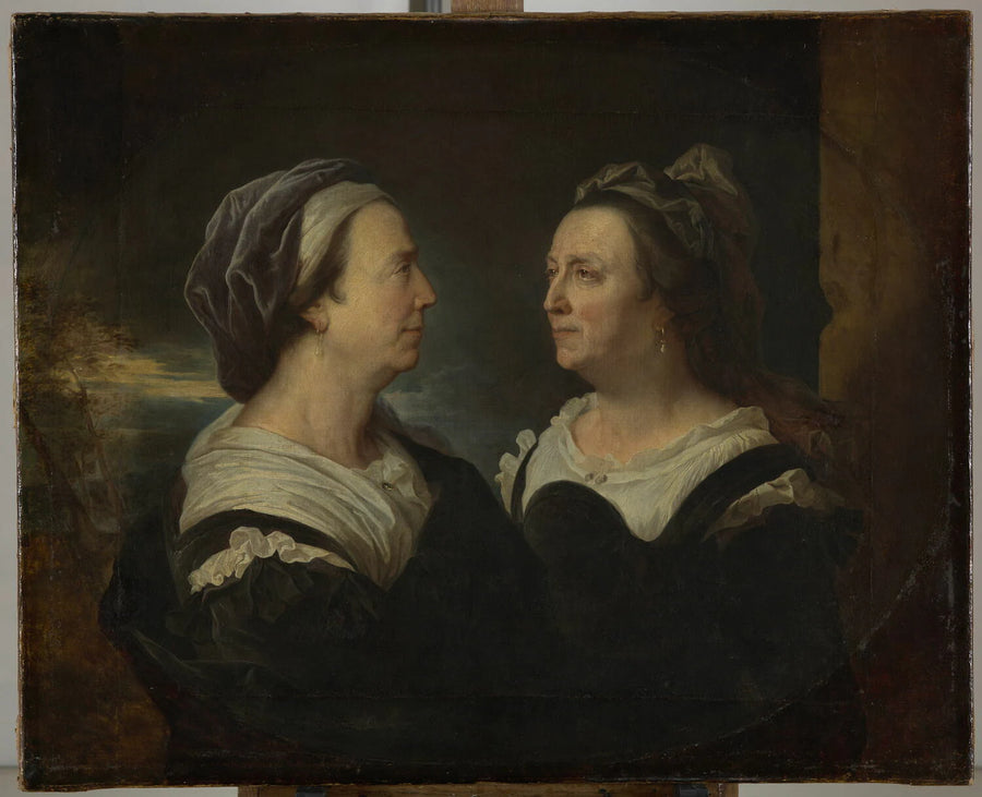 Marie Serre (1638-1721), mère de l'artiste - Hyacinthe Rigaud