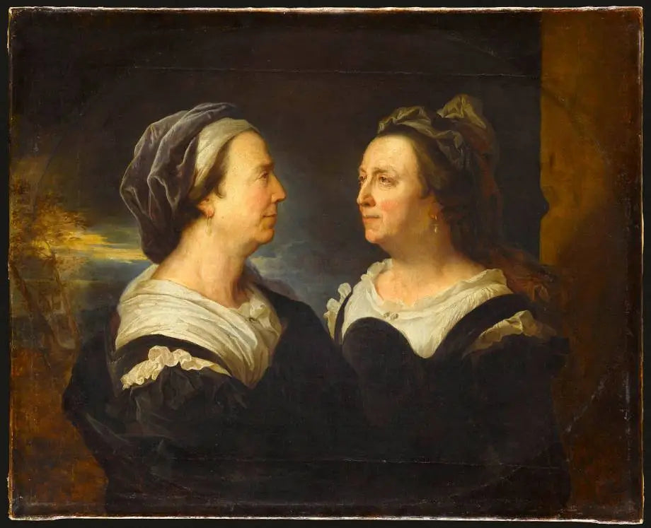 Marie Serre, mère de l'artiste - Hyacinthe Rigaud image 1 reproduction artisanale de tableau