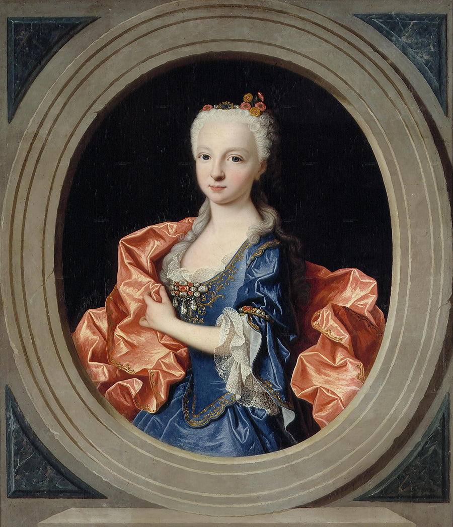 Marie Thérèse de Bourbon Infante d'Espagne (Future Dauphine de France) - Jean Ranc