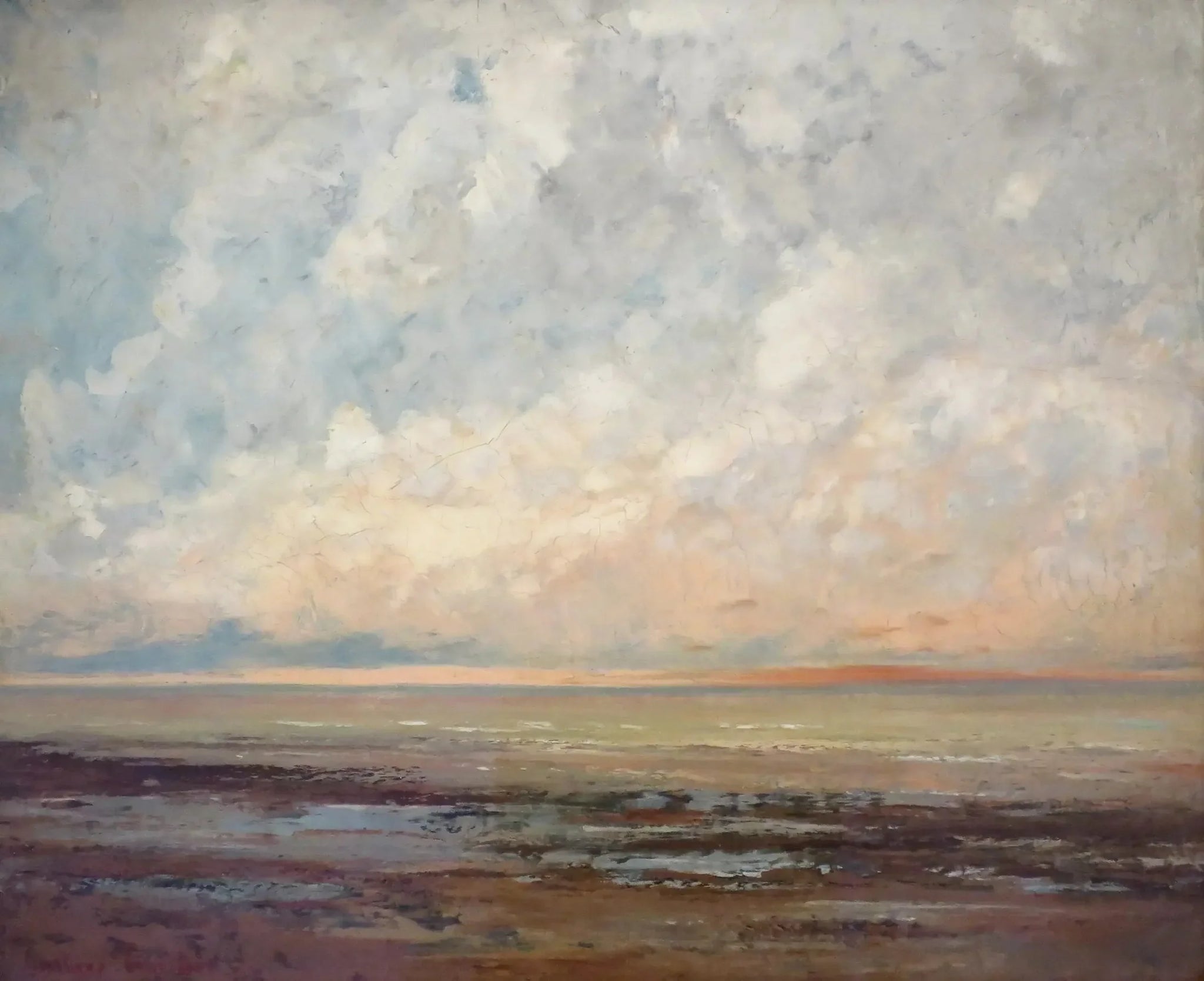 Marin - Gustave Courbet image 1 copie de tableau peinte à la main