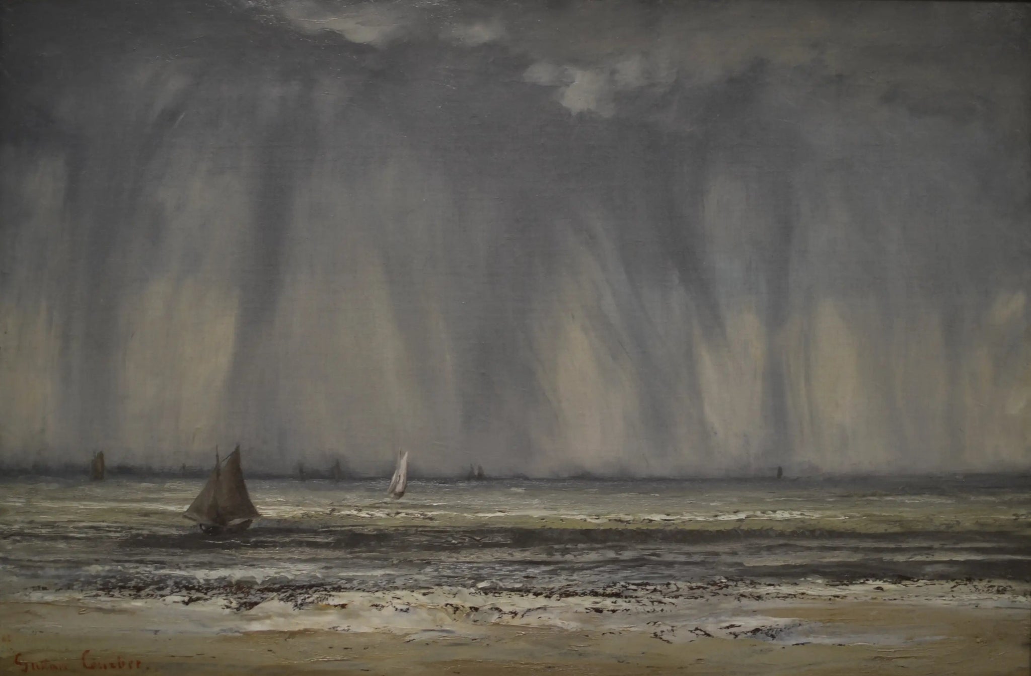 Marin - Gustave Courbet image 1 reproduction artisanale de tableau