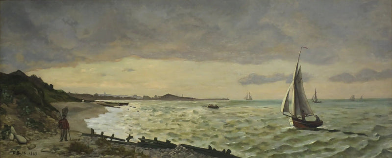 Marine à Sainte-Adresse - Frédéric Bazille