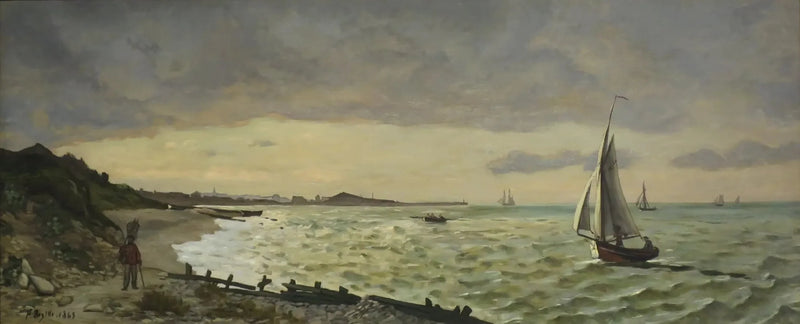Marine à Sainte-Adresse - Frédéric Bazille