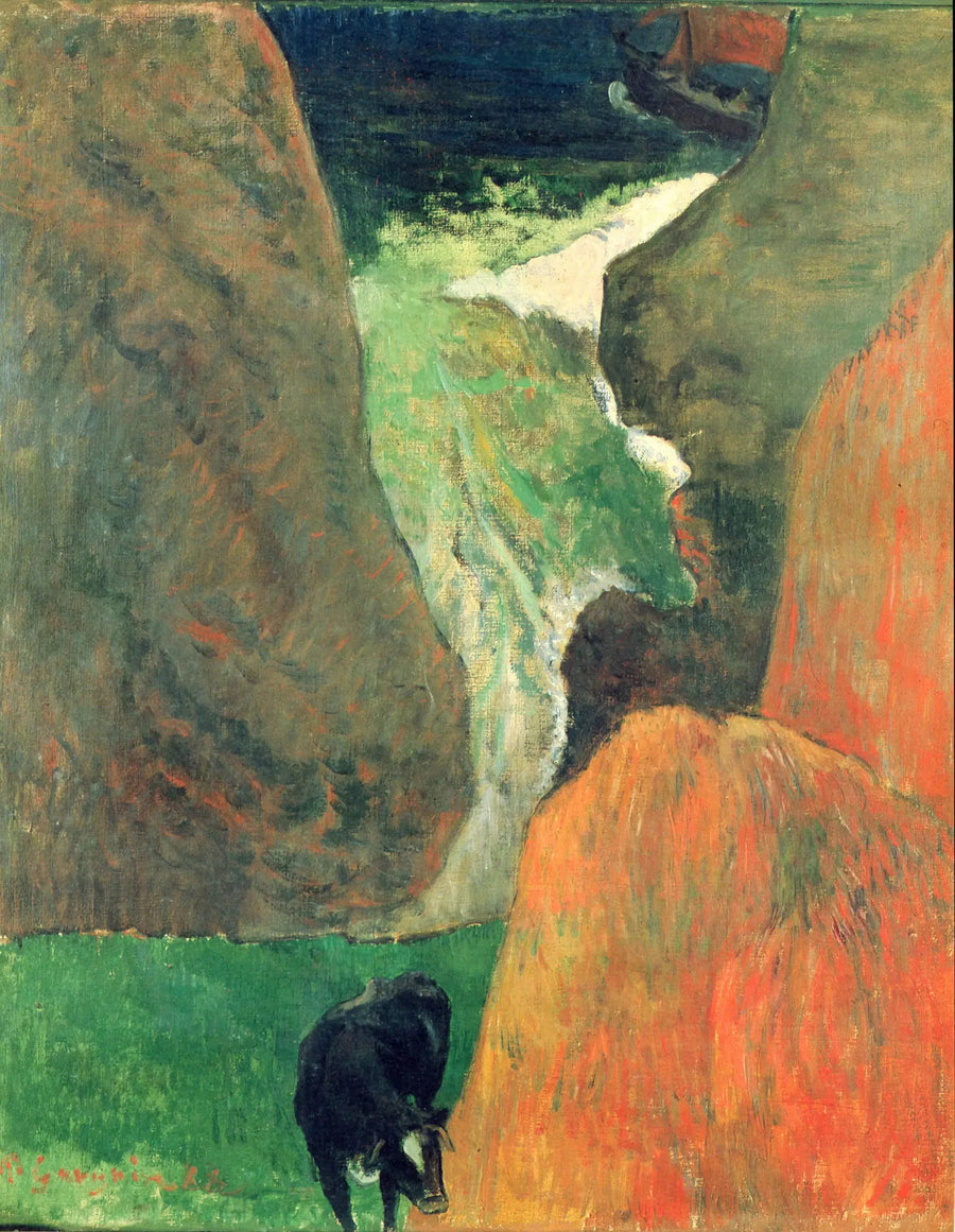 Marine avec vache - Paul Gauguin